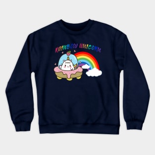 Rainbow Alien Unicorn Crewneck Sweatshirt